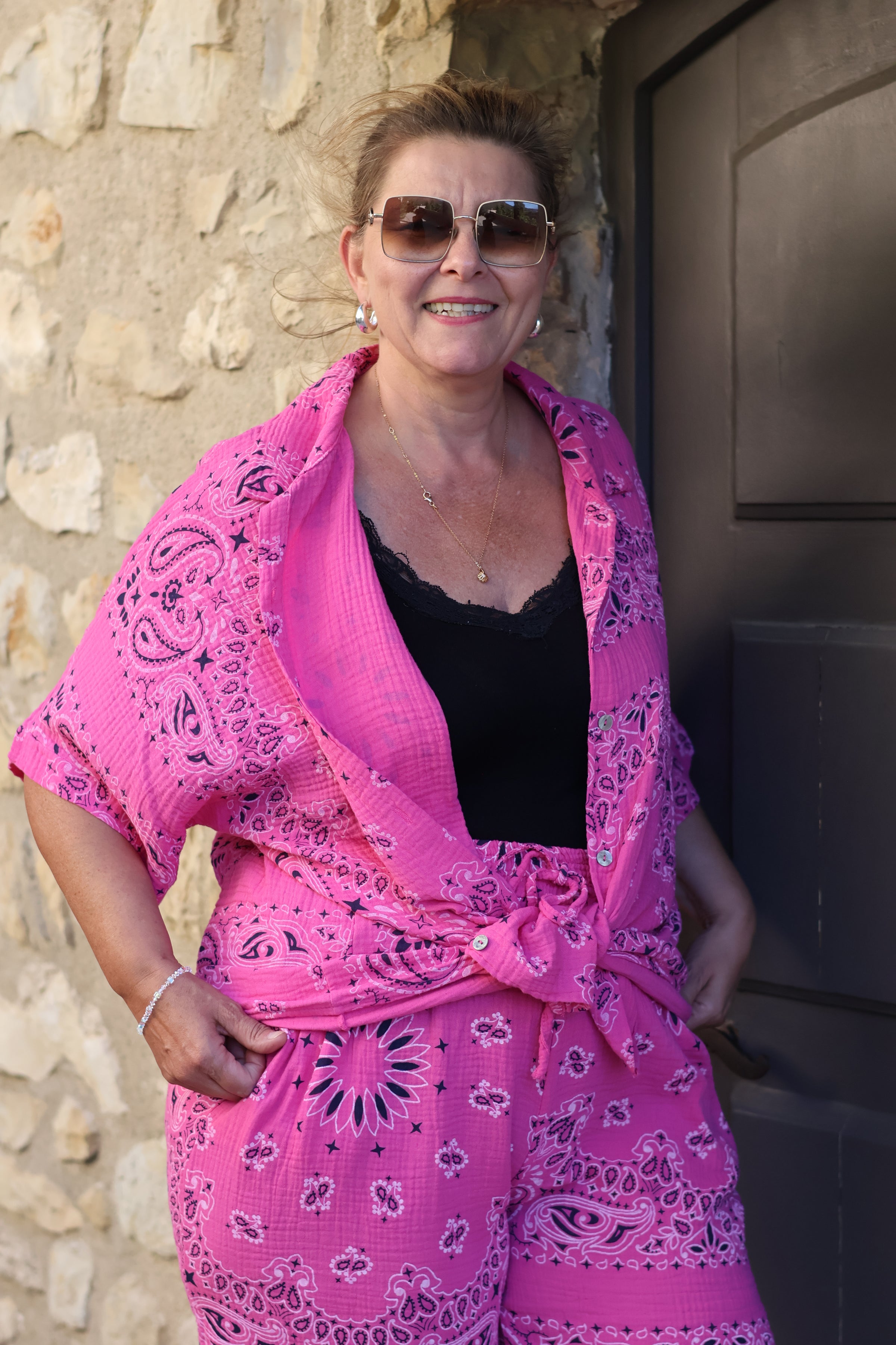 Ensemble Imprimé ZORA Belle Taille