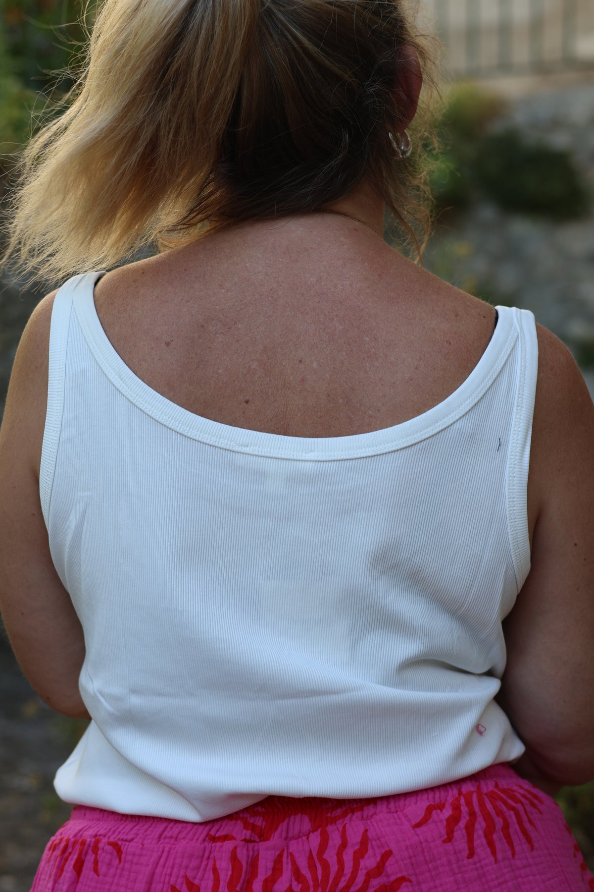Top MARCO Blanc Belle Taille