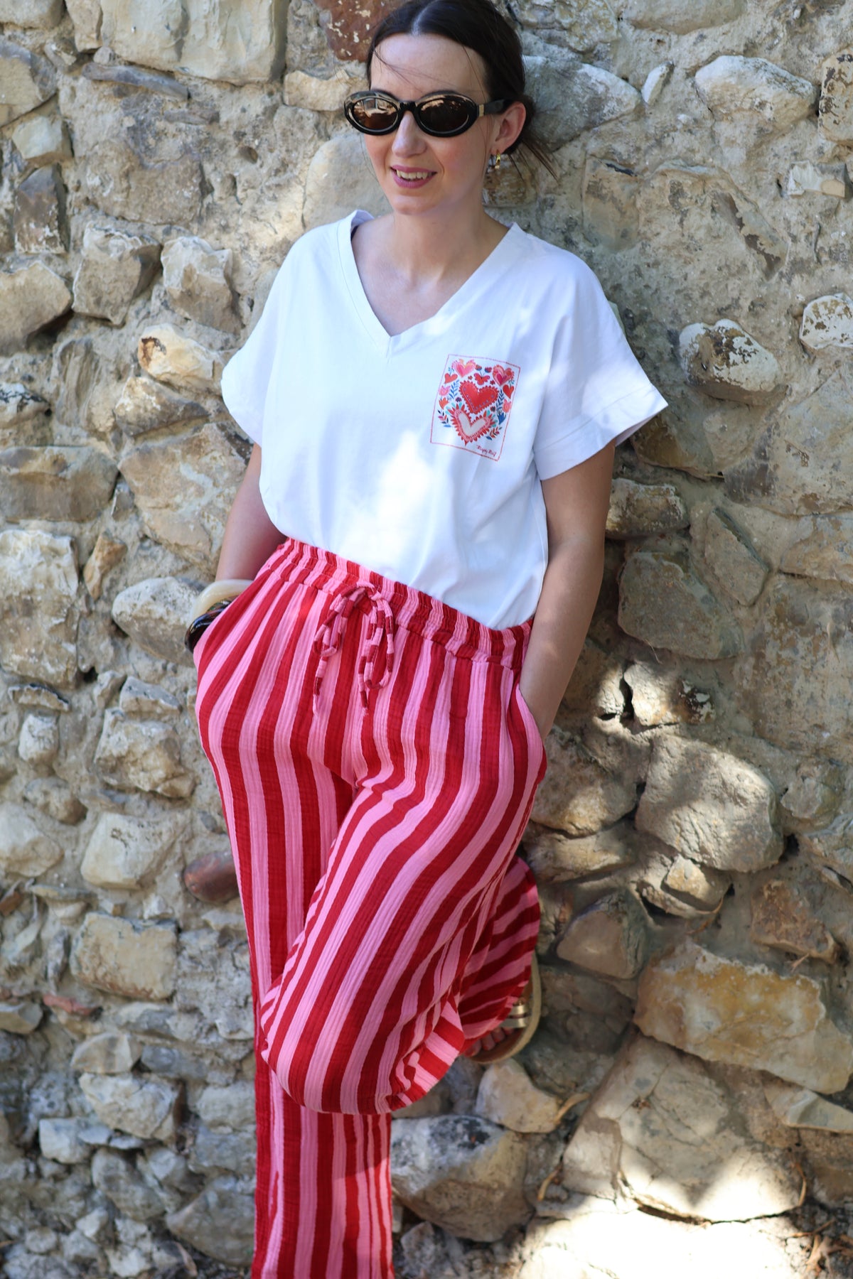 Pantalon Rayé LORI