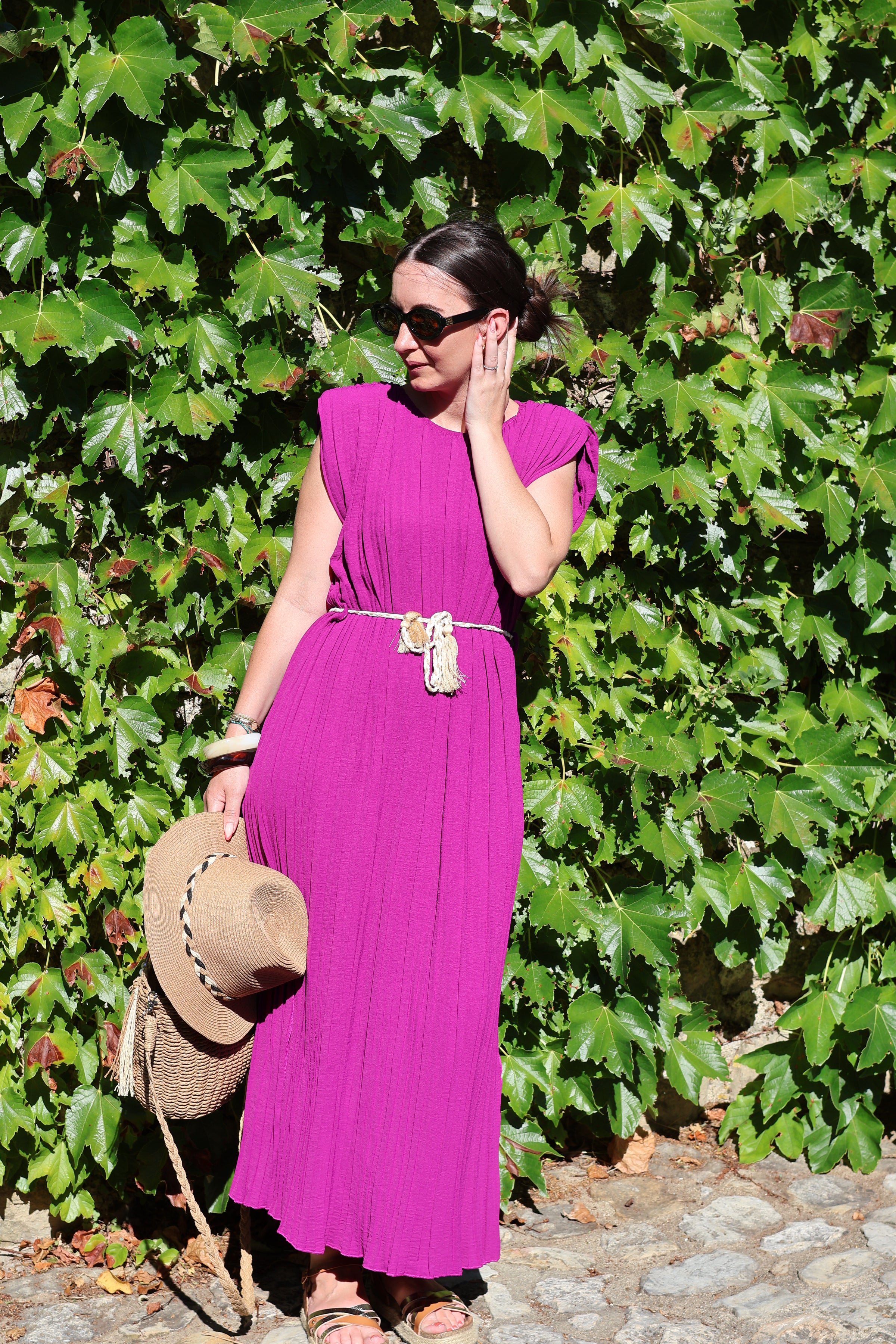 Robe CLARISSE Mauve