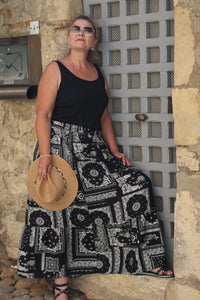 Jupe Imprimée JUDITH Belle Taille