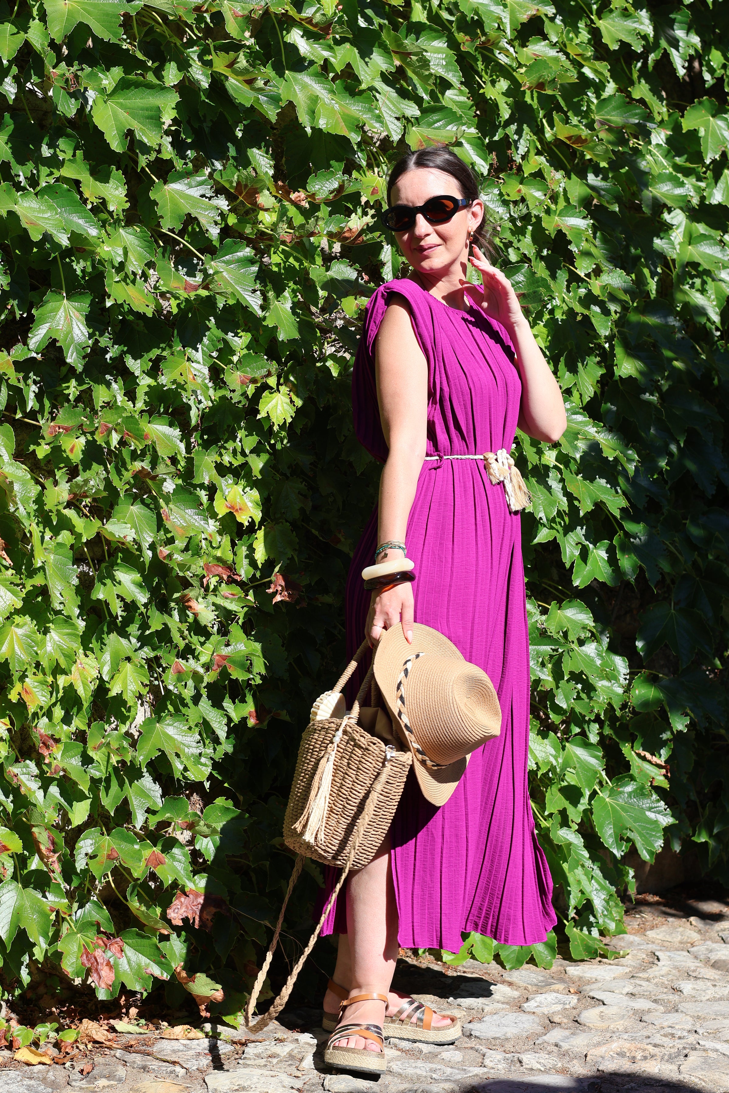 Robe CLARISSE Mauve