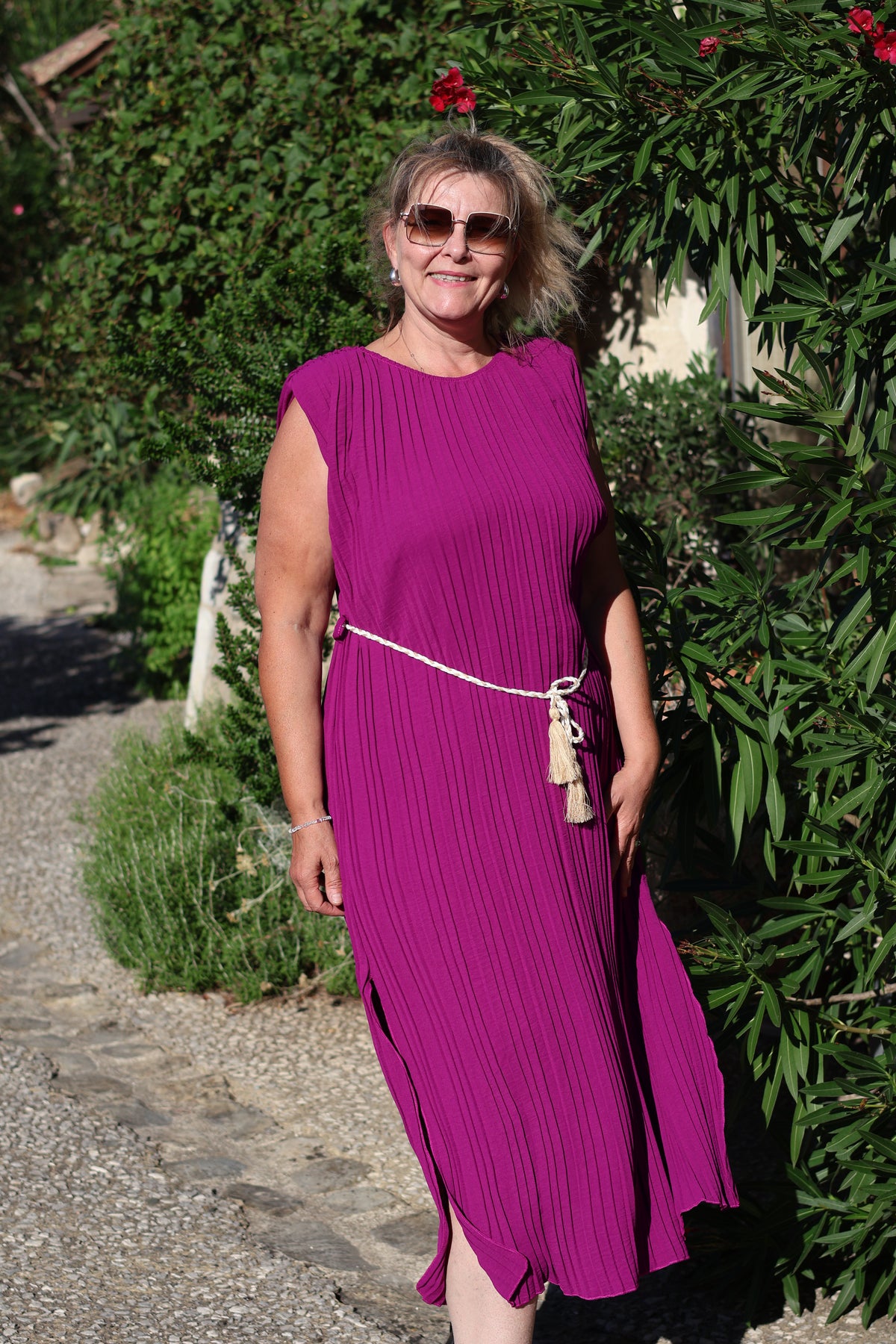 Robe CLARISSE Mauve