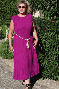 Robe CLARISSE Mauve