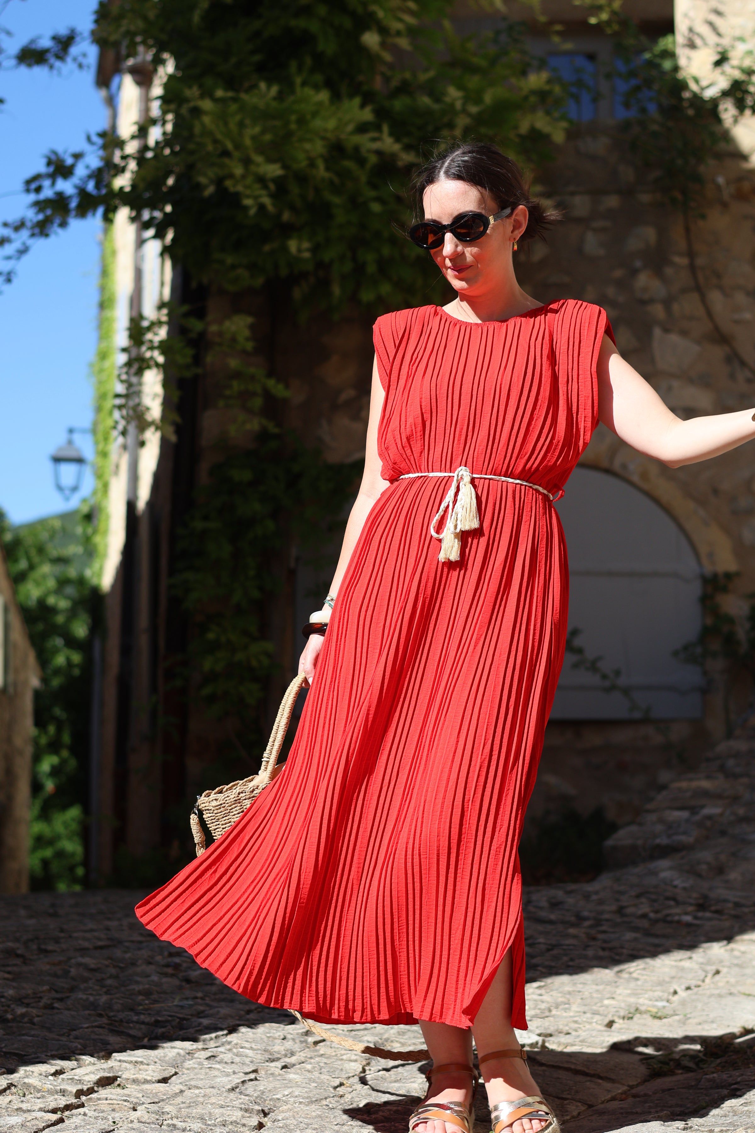 Robe CLARISSE Rouge