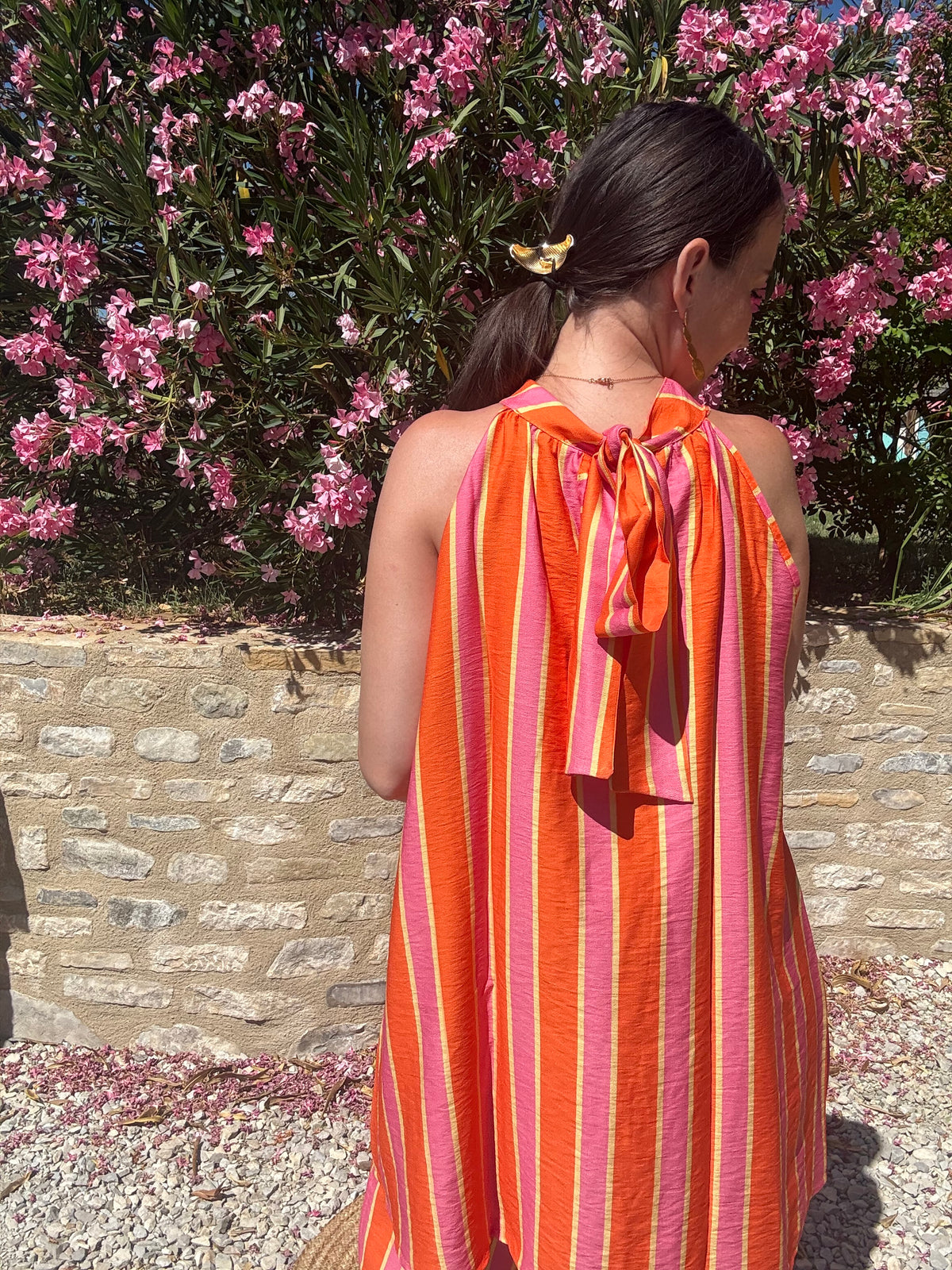 Ensemble A Rayures Colorées LUCILLA