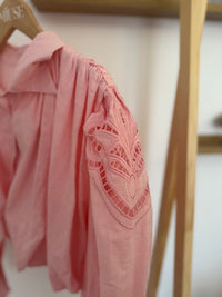 Chemise brodée VIOLA