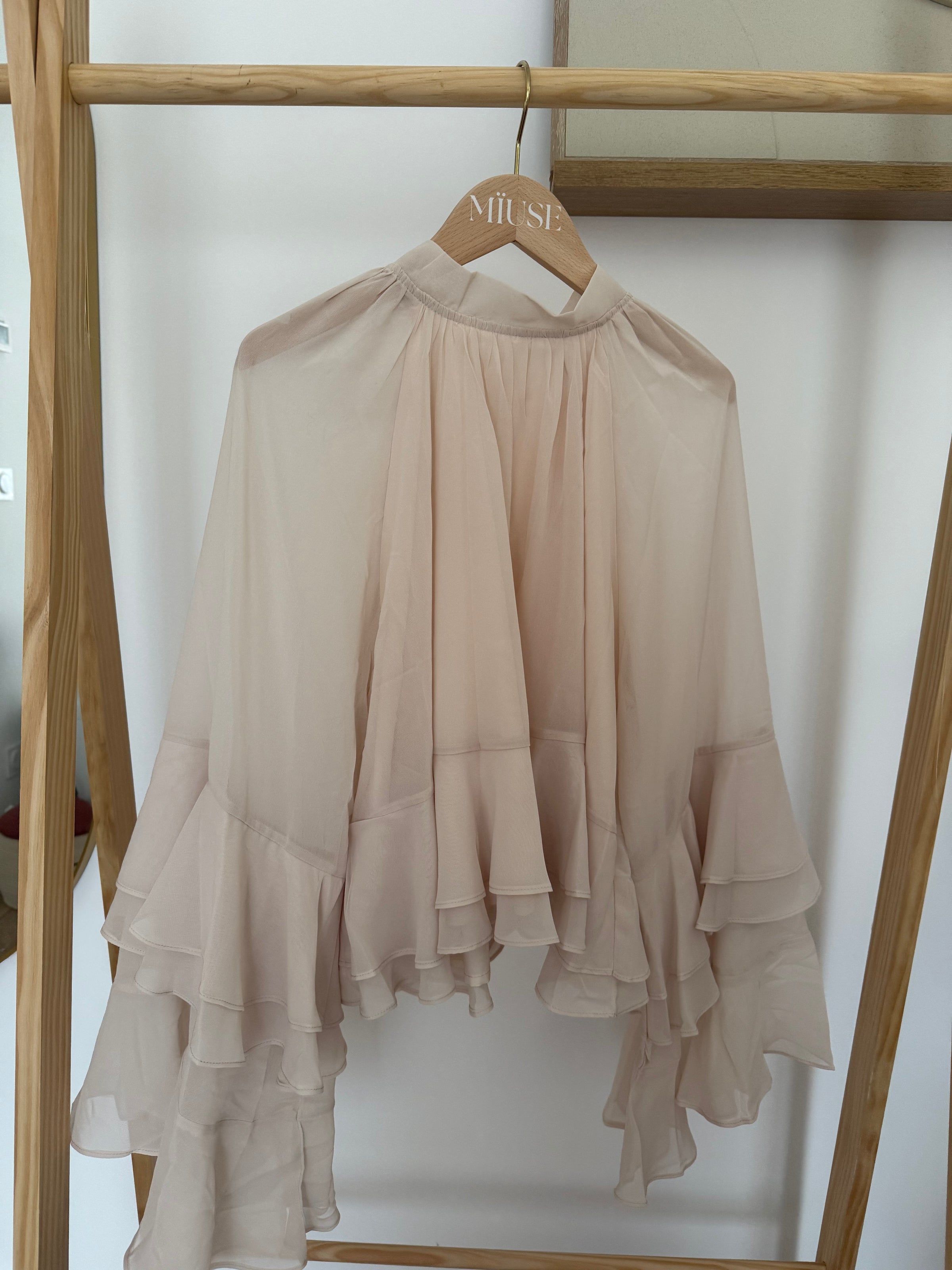 Blouse à volants CATALINA