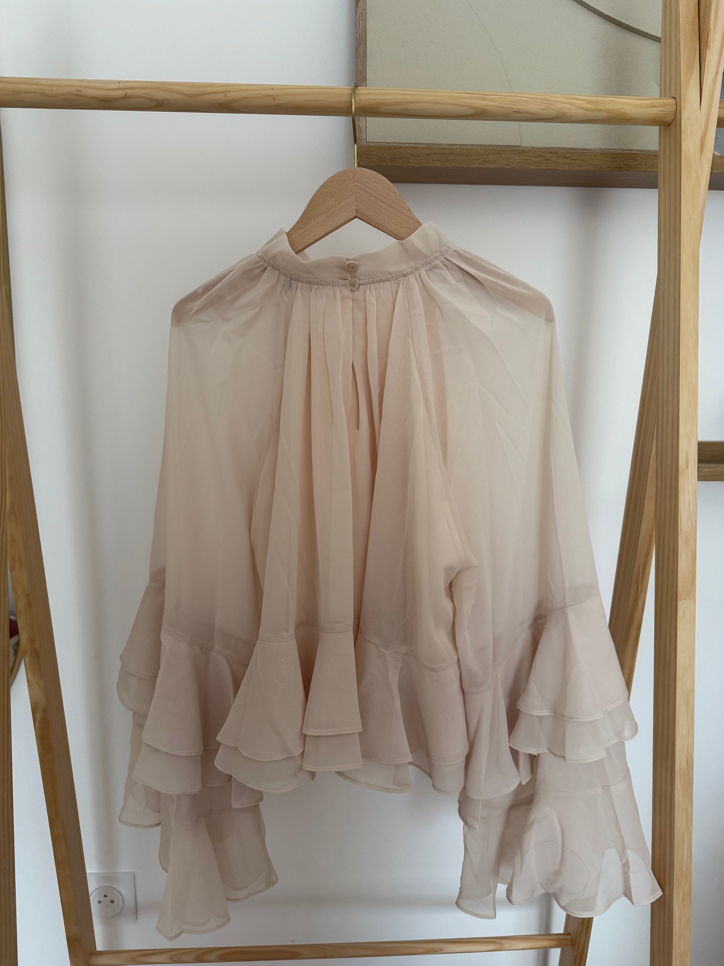 Blouse à volants CATALINA