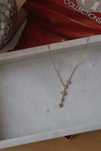 Collier acier doré MATHILDA