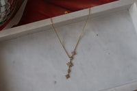 Collier acier doré MATHILDA