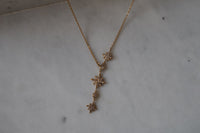 Collier acier doré MATHILDA