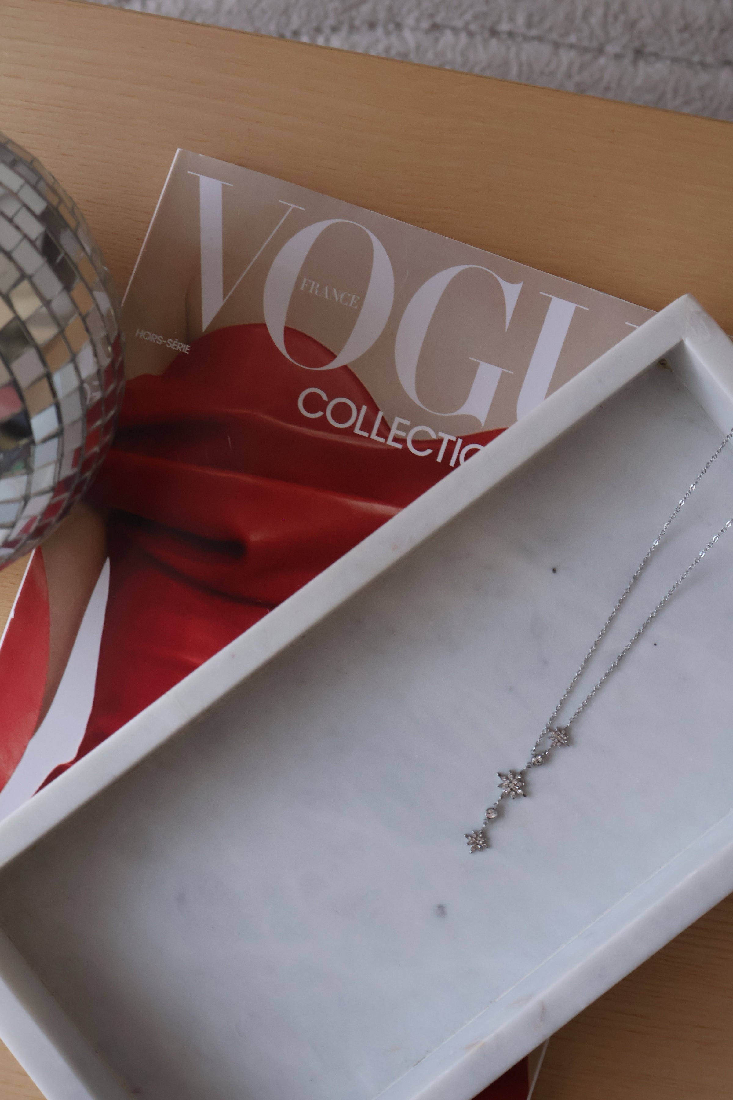 Collier acier argenté MATHILDA