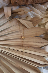 Collier En Acier Doré SUNNEE