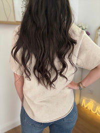 Pull Sans Manches SERENA Beige