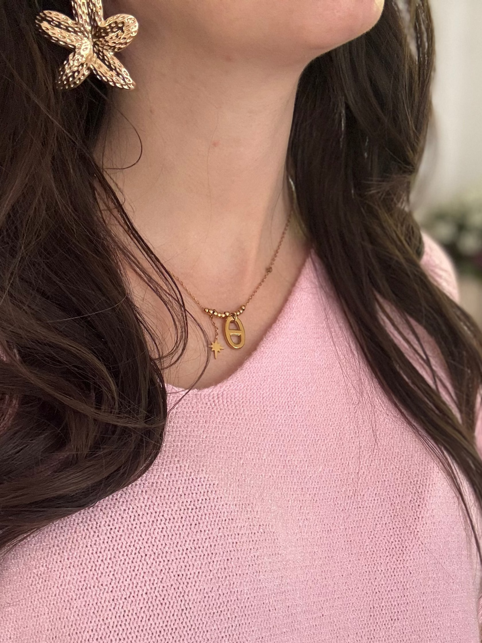 Pull Sans Manches SERENA Rose