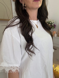 Top Dentelle Blanc MARTA