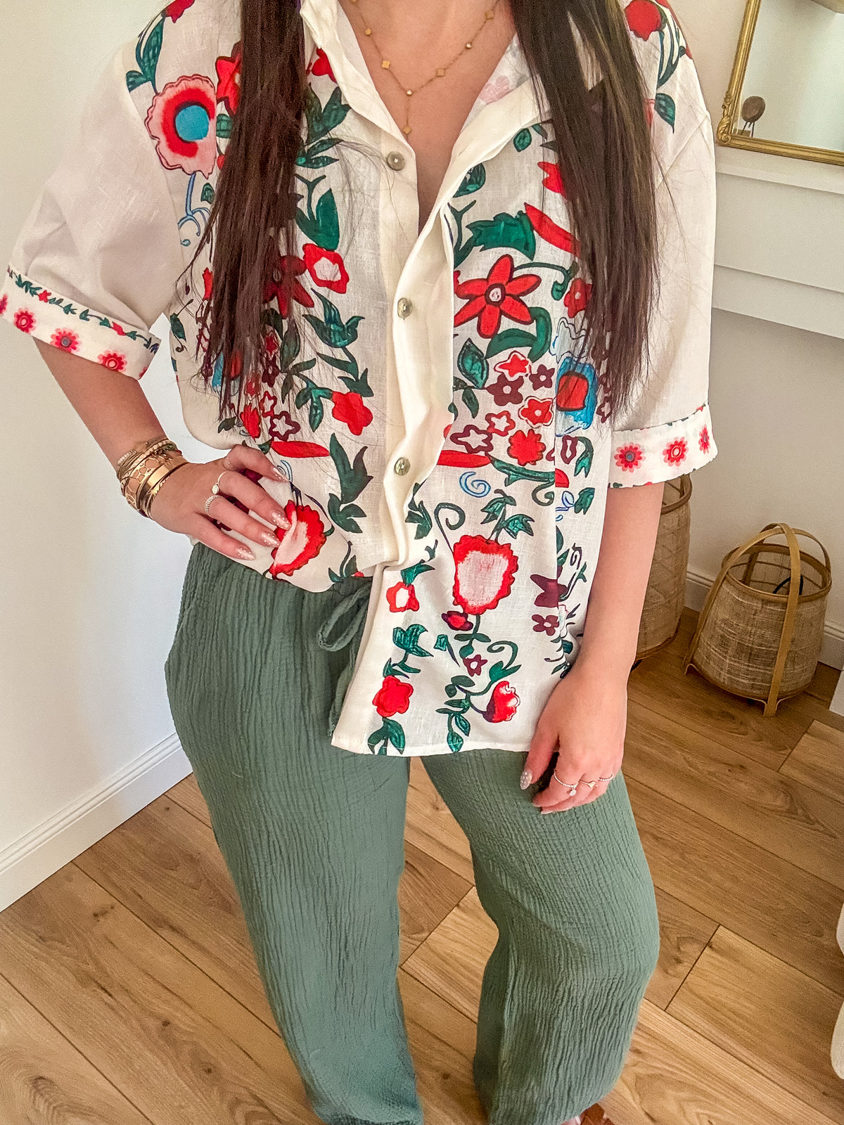 Chemise Imprimée ASTRÉE