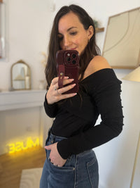 Top épaule dénudée CYNTIA