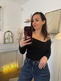 Top épaule dénudée CYNTIA