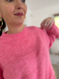 Pull col rond laine CAROLINE