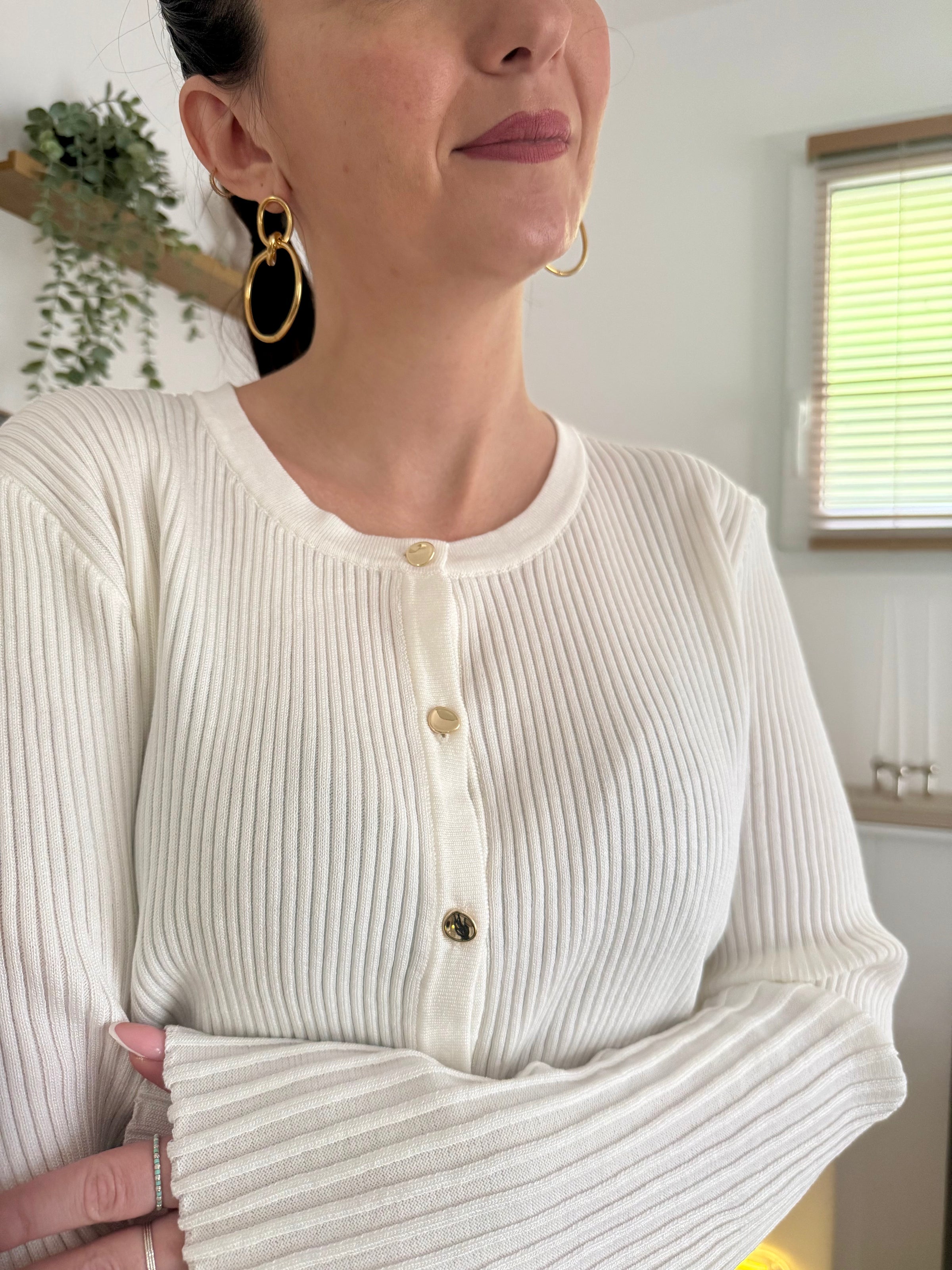 Cardigan à manches évasées MARLY