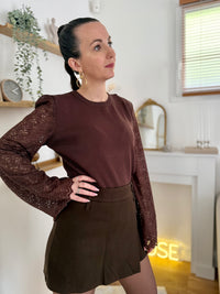 Pull en dentelle élégante MARTA