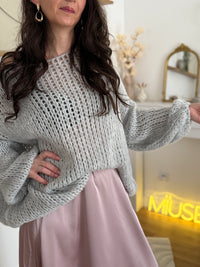 Pull oversize maille large SOLANGE