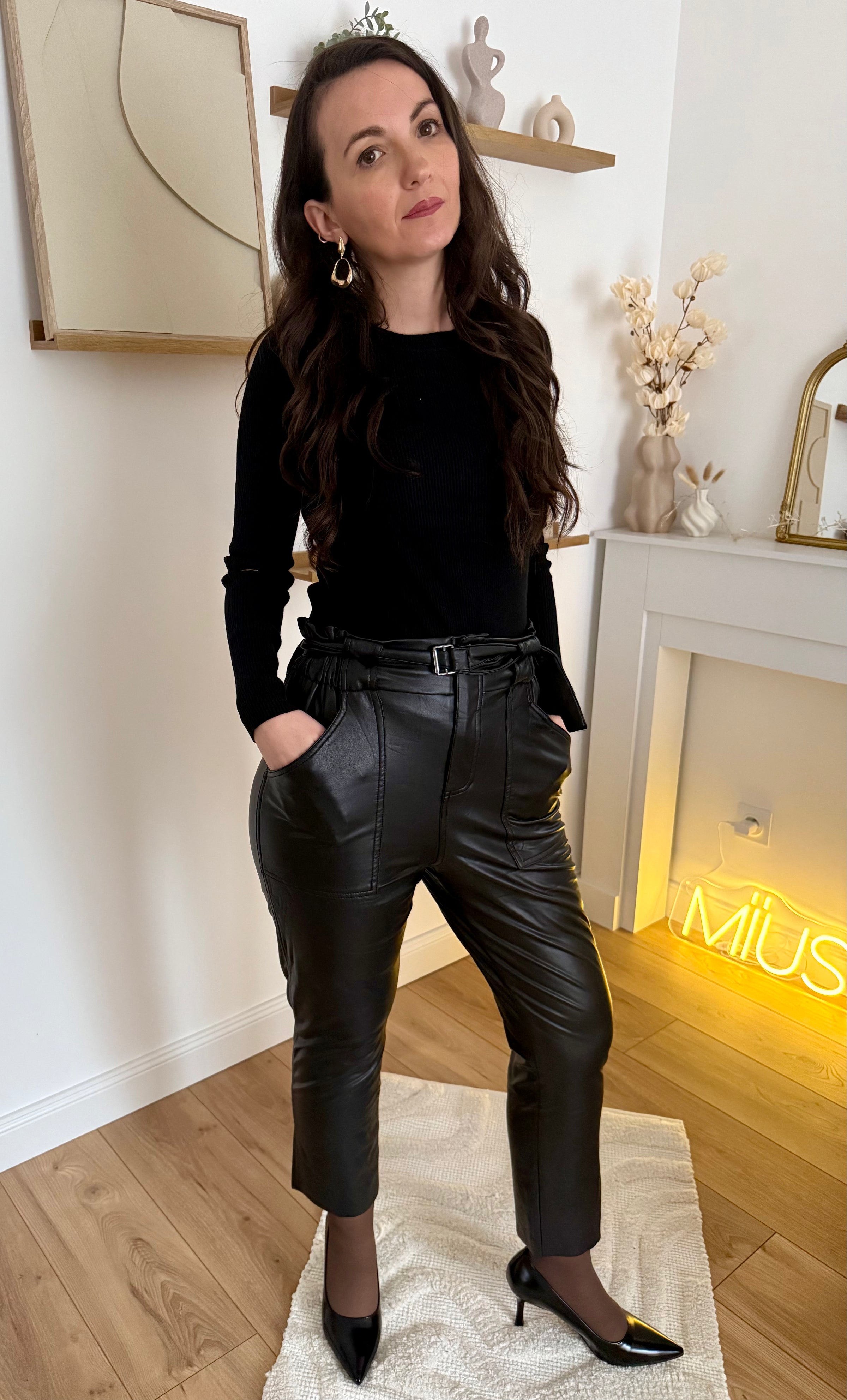 Pantalon 9/10ème VALENTINO