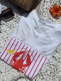 T-Shirt Imprimé Homard