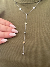 Collier argenté YASMINE