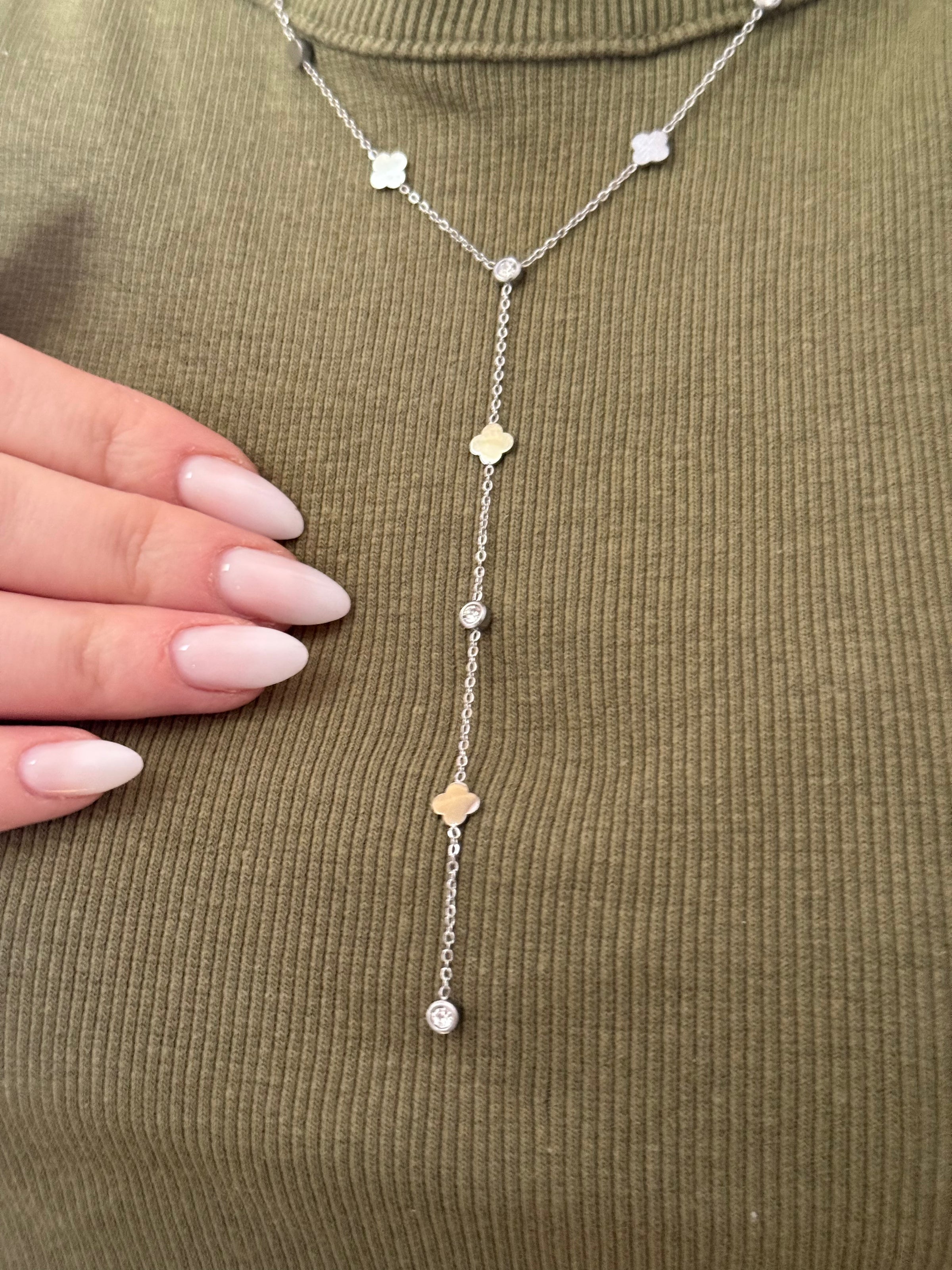 Collier argenté YASMINE