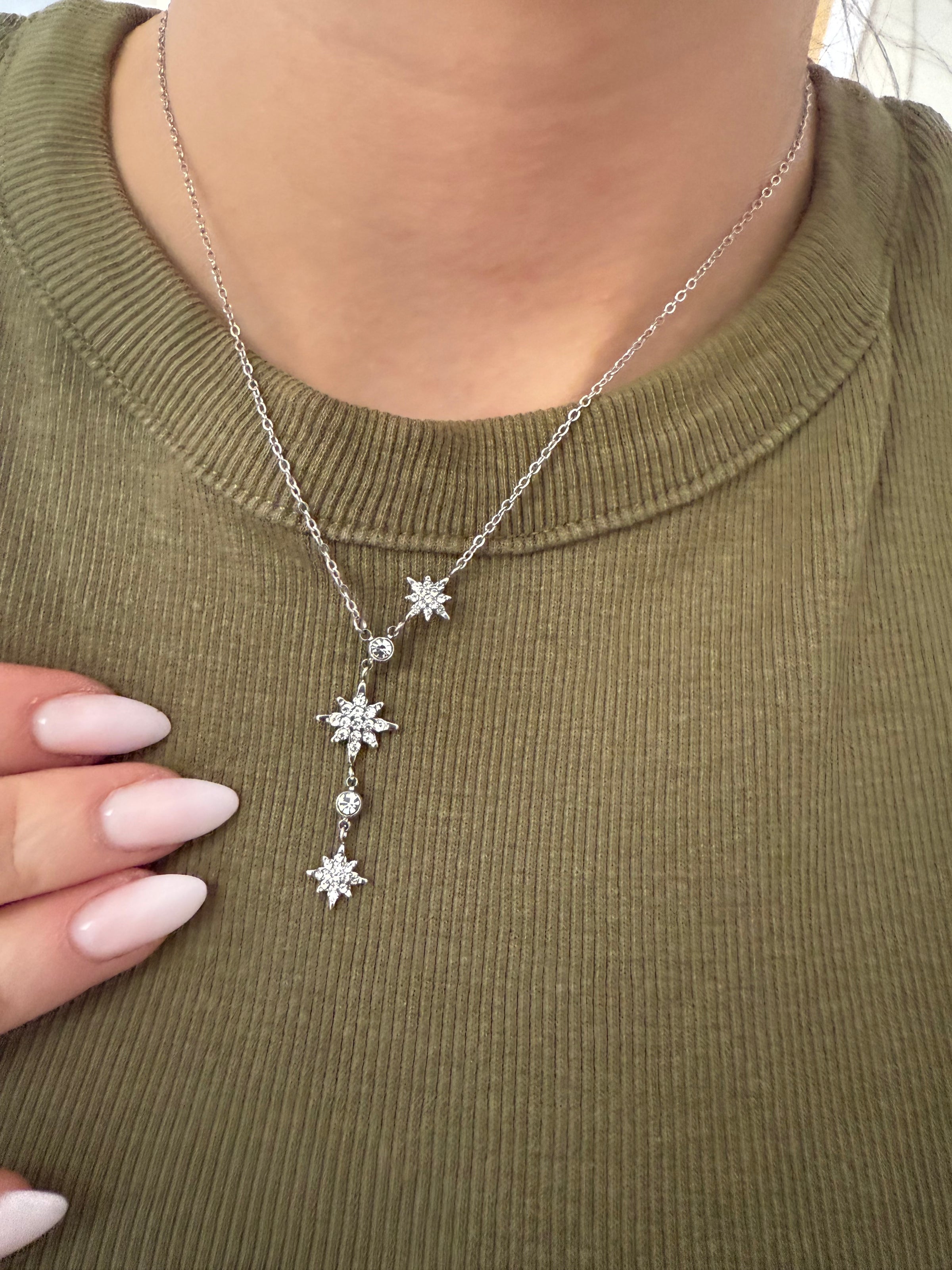 Collier acier argenté MATHILDA