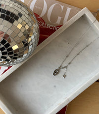 Collier acier argenté TALIA