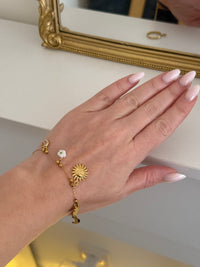 Bracelet en acier doré MÉLIA