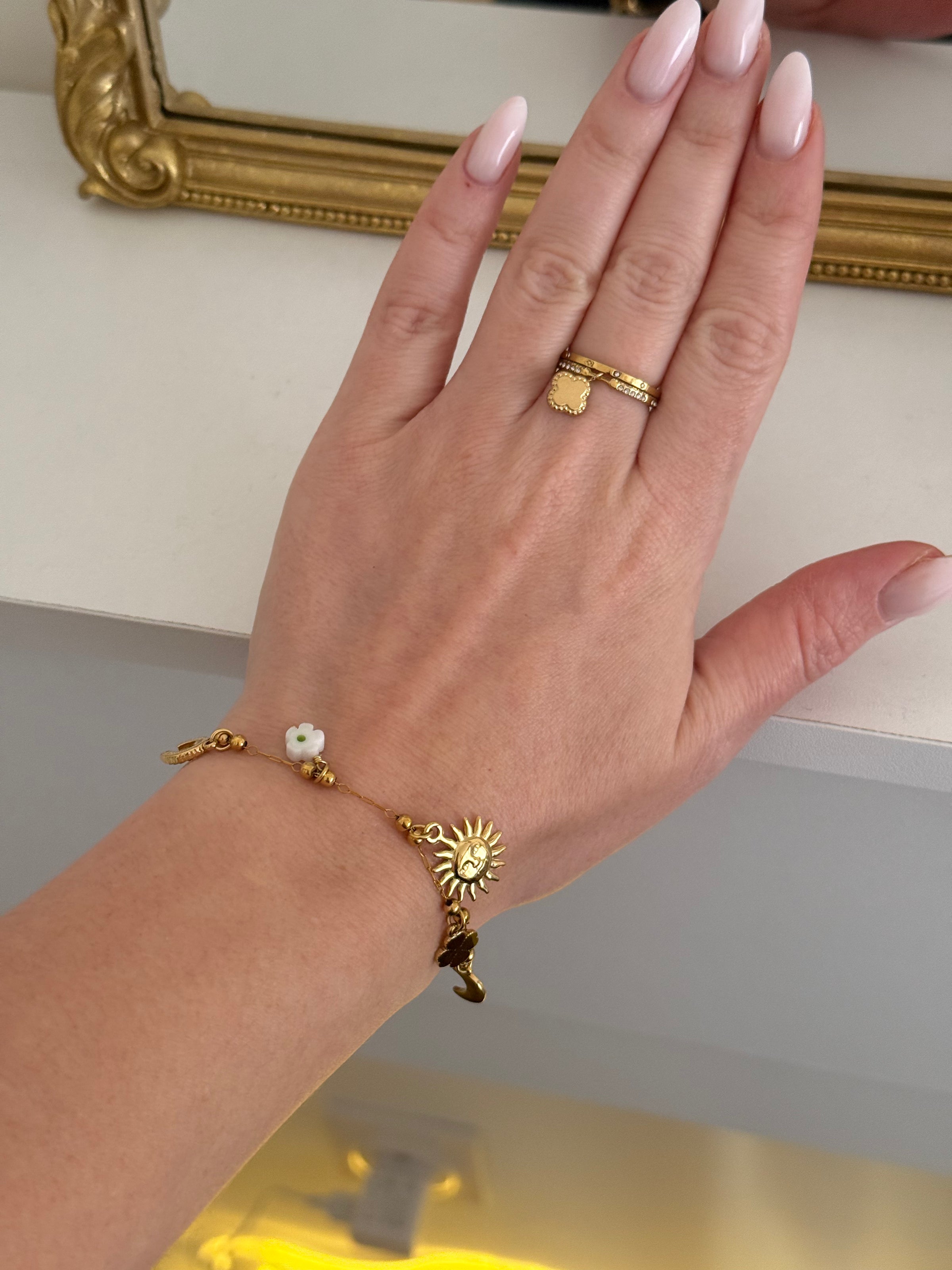 Bague dorée MARTIGUE