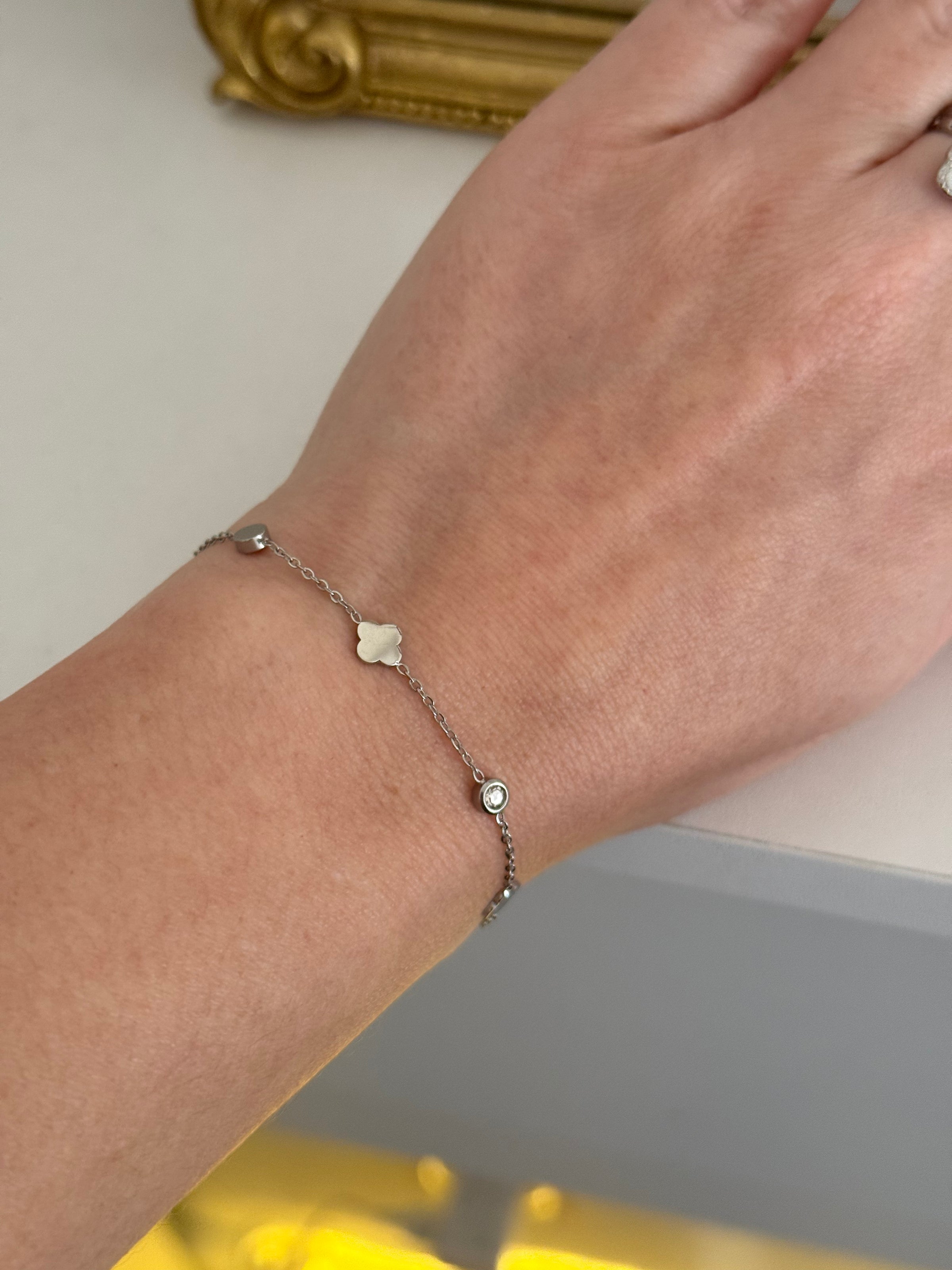 Bracelet argenté YASMINE