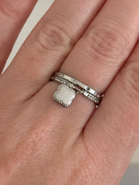 Bague argentée MARTIGUE