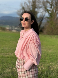 Chemise brodée VIOLA